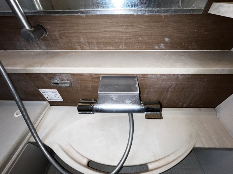 北九州市八幡西区/浴室水栓まわりクリーニング事例