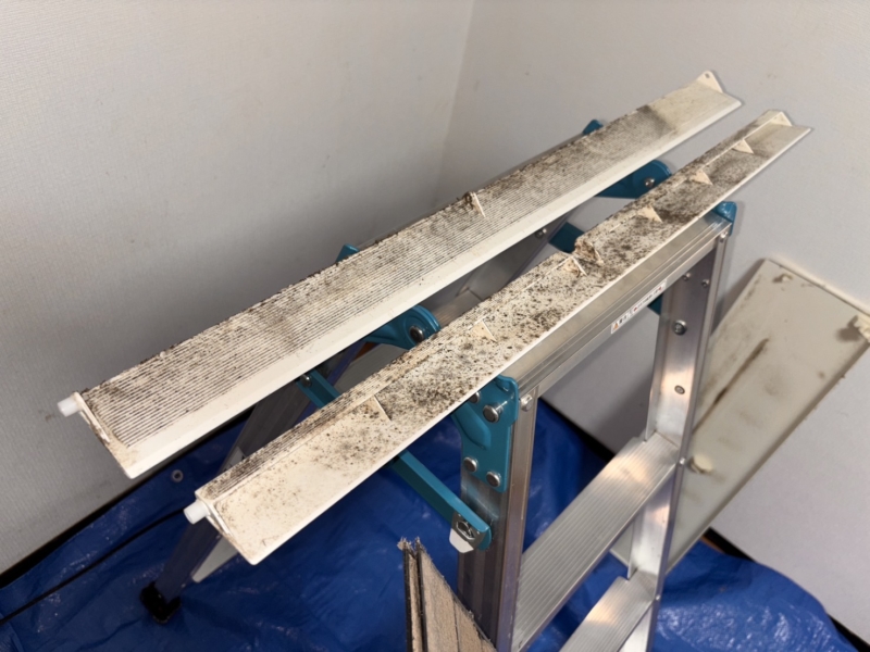 山口県周南市/エアコン分解クリーニング